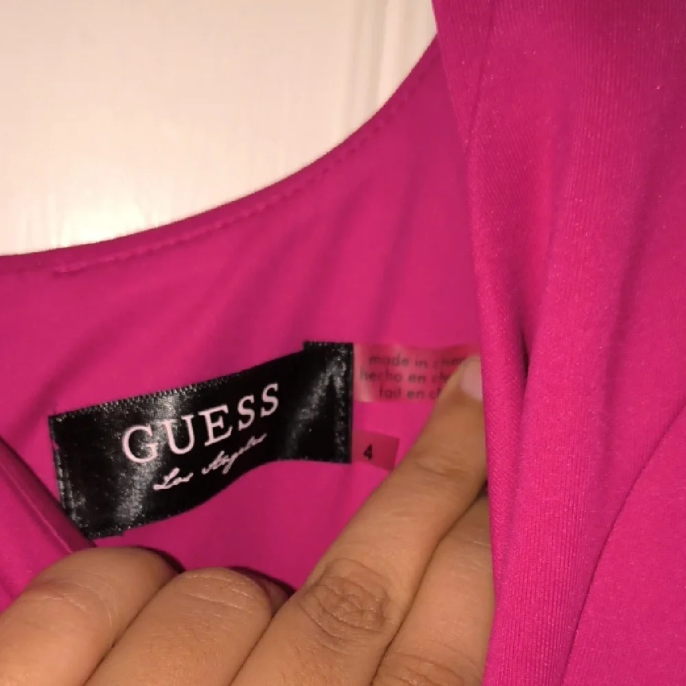 Guess | Fuchsia Backless Dress - Picture 2 of 4
